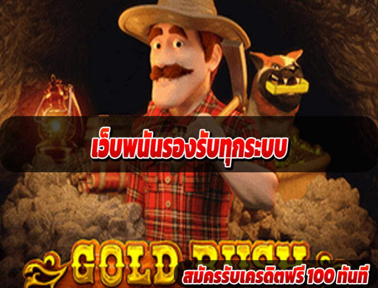 เว็บพนันรองรับทุกระบบ