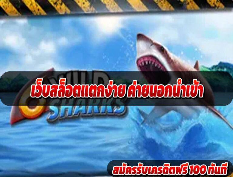 เว็บสล็อตแตกง่าย ค่ายนอกนำเข้า